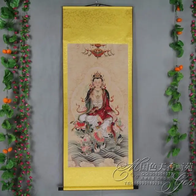 

China Antique collection Bodhisattva diagram