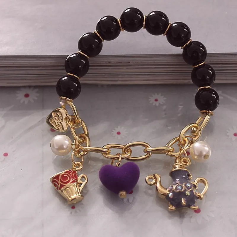 XQ женские модные ювелирные изделия Новые забавные цвета эмалированный чайник