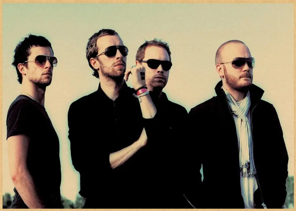 Coldplay Декор для дома крафт кислота Рок Музыка плакат рисунок ядро наклейки на