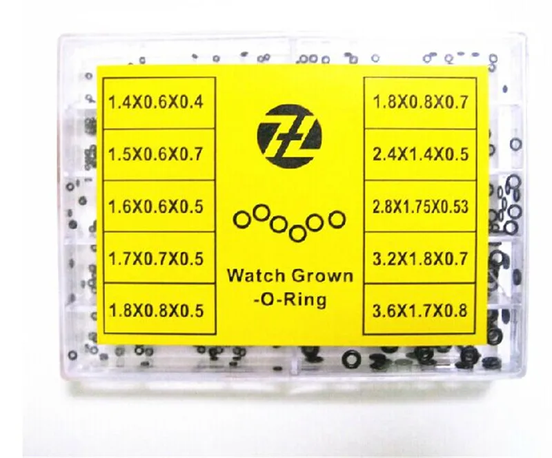 10 размер резиновые часы Корона прокладка уплотнительное кольцо ремонтный набор 1