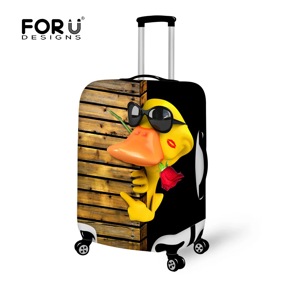 FORUDESIGNS/эластичная Защитная Пылезащитная Крышка для багажа путешествий чехол