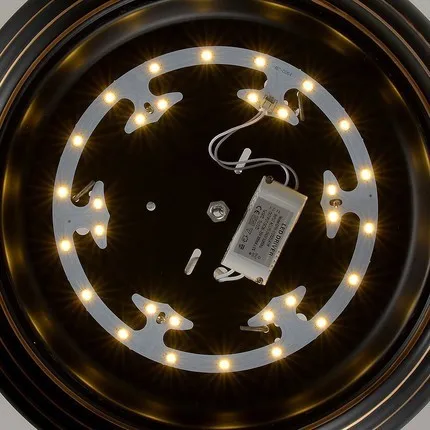 Американский винтажный Модный светодиодный потолочный светильник для ванной