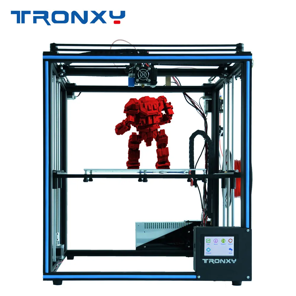2019 TRONXY X5SA DIY полностью Металлическая структура печати большого размера 330*330*400 мм