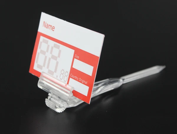 Морская карта еды Спайк регулируемый пластиковые цены иглы этикетки знак карты