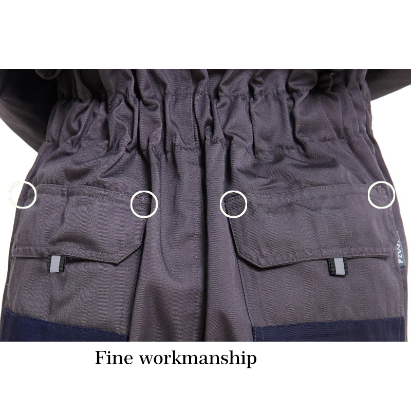 Мужские и женские комбинезоны защитная Рабочая одежда Пыленепроницаемая