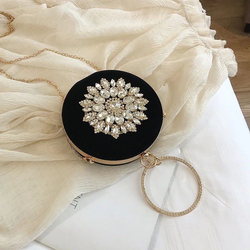 2018 английская мода простая круглая сумка женская дизайнерская