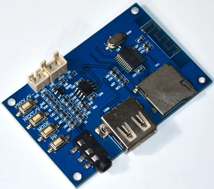 Мощность Расшифровка усилителей специализированный USB TF Bluetooth декодер доска |