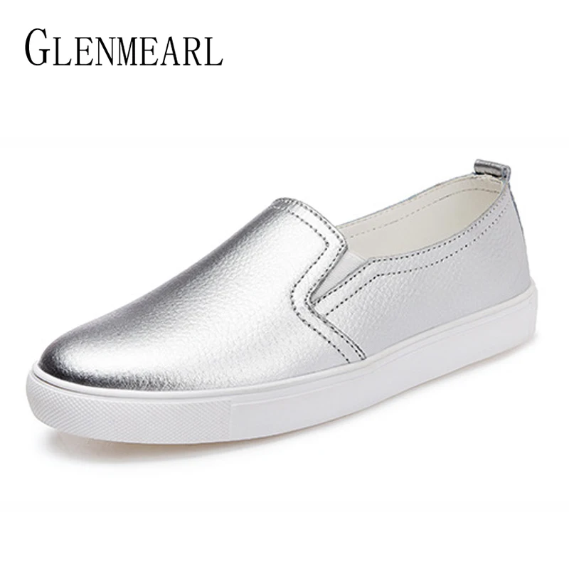 Женские лоферы Женская обувь из натуральной кожи на платформе Брендовая