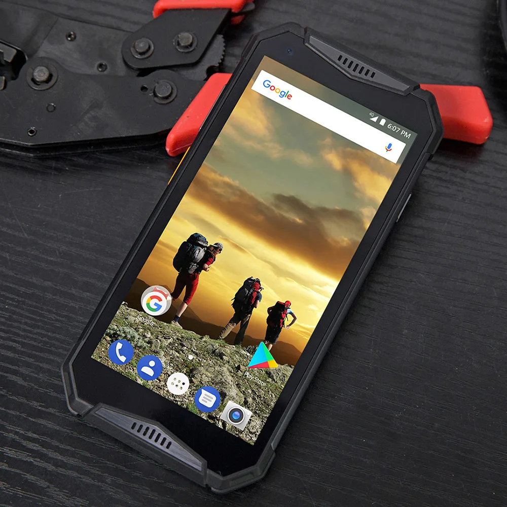 Ulefone Armor 3 смартфон с 5 дюймовым дисплеем восьмиядерным процессором MT6763T ОЗУ 4 Гб