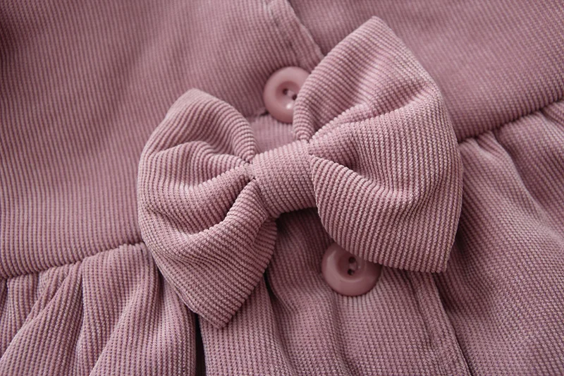 Baby Snow Coat For Girls Winter Warm Jackets Kids Fur Snowsuit Girl Overcoat Cotton-Padded Infant Velvet Thick Hoodies 2 3 years