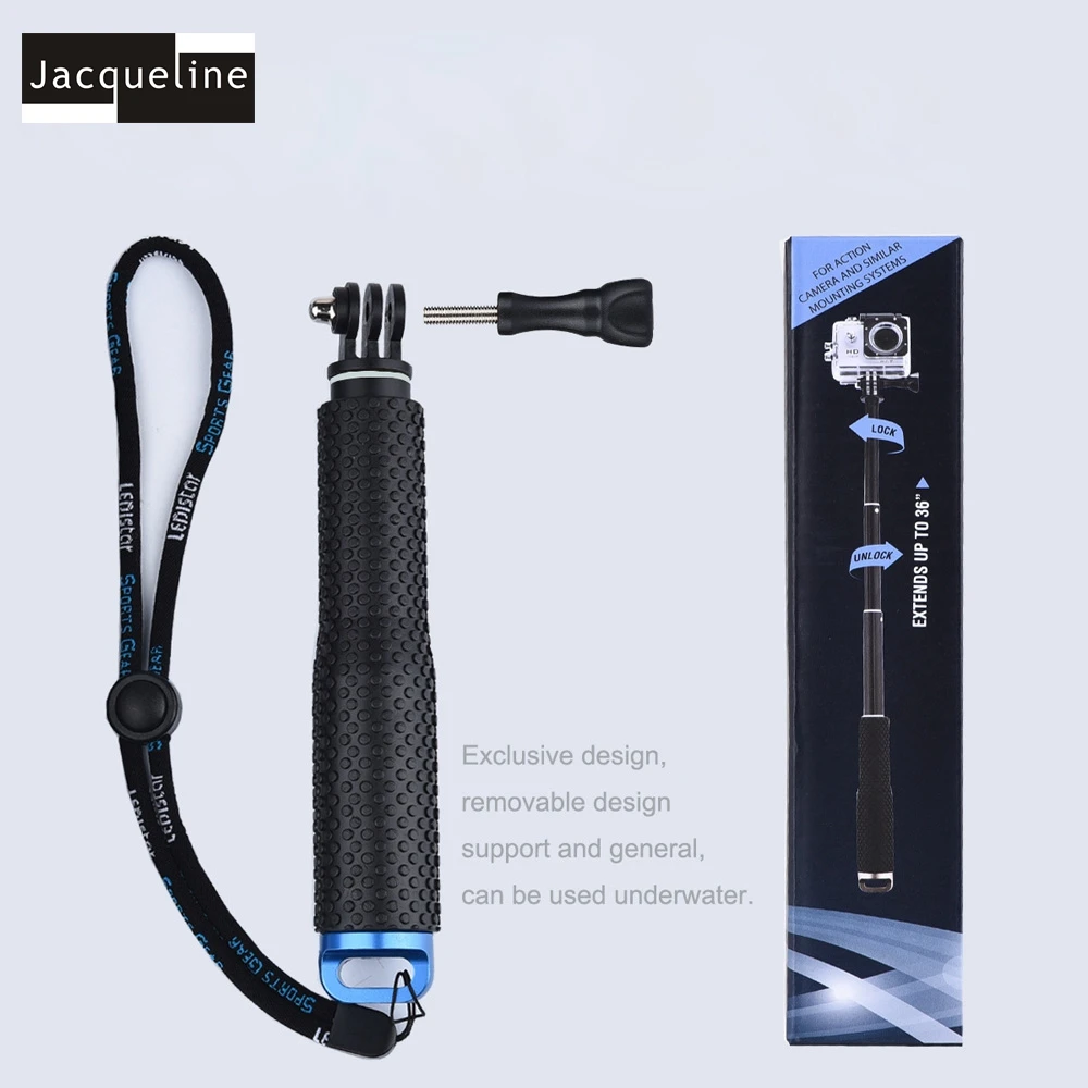 Водостойкая подводная селфи палка штатив для GoPro Hero HD 6 5 4 3 + SJCAM SJ6000 for EKEN 49 см|for