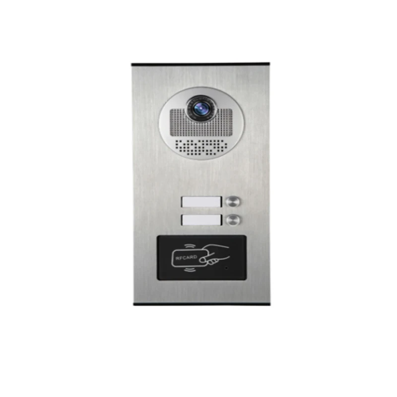 

Wired Home 7 inch TFT Color Video Intercom Door Phone System RFID Camera Metal 700TVL with 2/3/4 Monitor for Multi Apartments