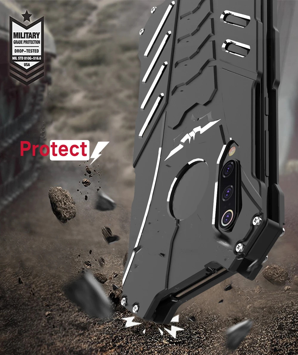 Алюминиевый металлический чехол для Xiaomi mi 9/SE/Pro задняя крышка тонкий жесткий противоударный бампер чехол для Xiaomi mi 9 mi 9 Pro SE чехол