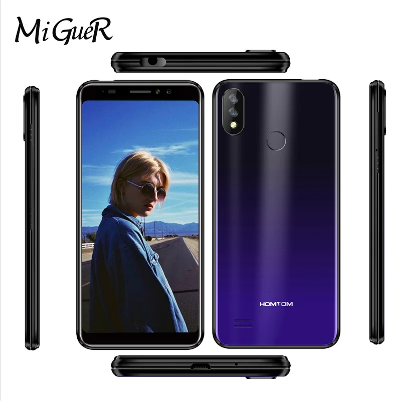 HOMTOM C8 смартфон 5 &quot18:9 полный Дисплей 2 Гб Оперативная память 16 Встроенная MTK6739 Android