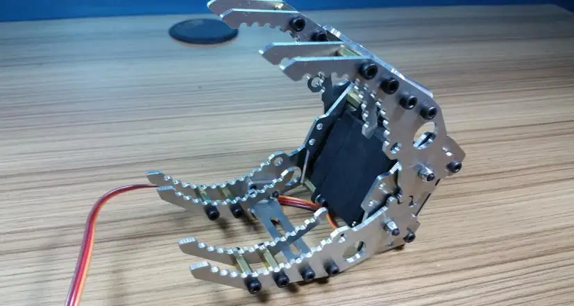 

Металлический робот-зажим на руку, зажим-коготь, зажим, Роботизированная лапа, механический манипулятор для роботизированной модели, «сдел...