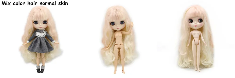 Blyth кукла ледяная 1/6 шарнир тело DIY обнаженные игрушки BJD модные куклы девушка подарок Специальное предложение на продажу с ручной набор A& B