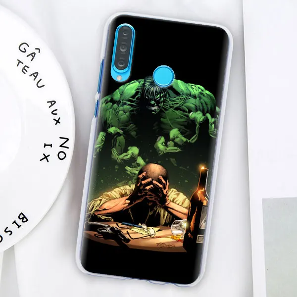 Комикс, супергерой Халк окрашенный Футляр для телефона для huawei P30 Pro P10 P20 P30 Lite P8 P9 Lite P Smart Plus чехол - Цвет: 010
