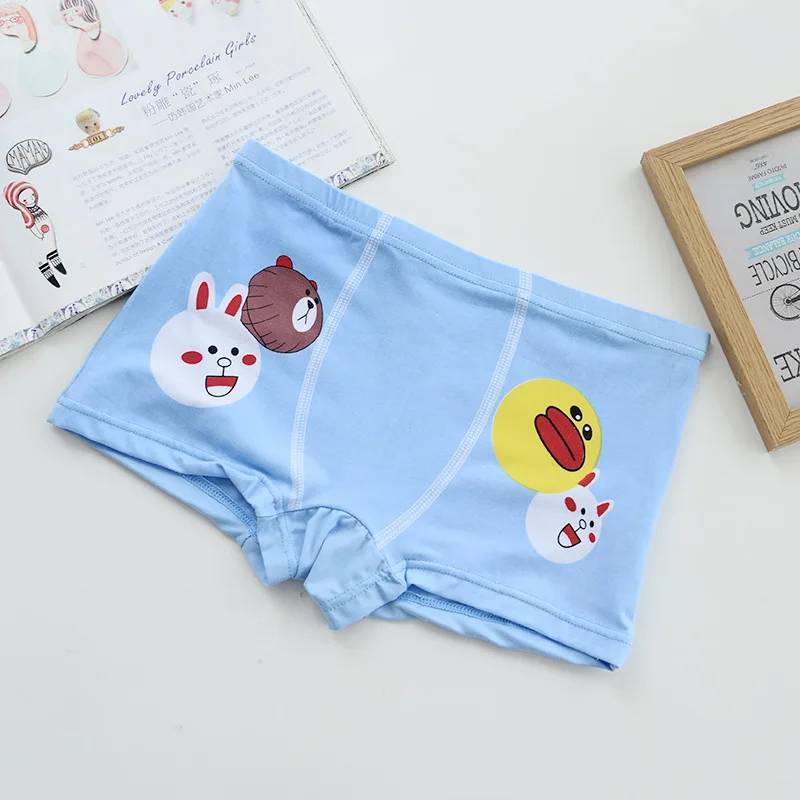 4 шт./Лот хлопковые трусы для мальчиков с принтом|kids underwear|underwear for boysunderwear kids |