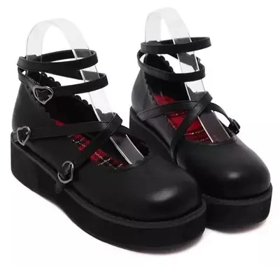 Женская обувь в стиле Харадзюку коллекция 2018 года Корейская версия Новинка милая