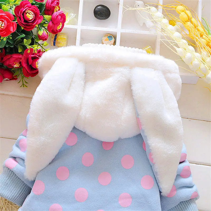 

BibiCola Cute Hooded Girls Coat New Autumn Winter Cartoon Kids Girls Jackets Outerwear Children Girls Clothing Baby Tops Jacket