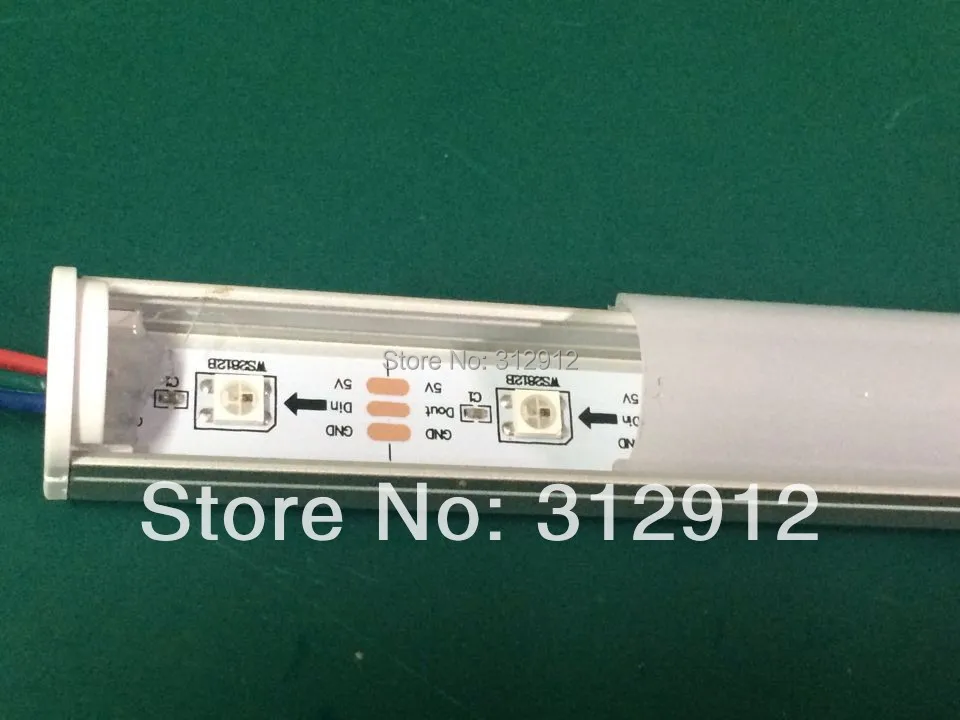 1m DC5V WS2812B светодиодный жесткий стержень 32 пикс./м С молочным покрытием|led bar white|bar