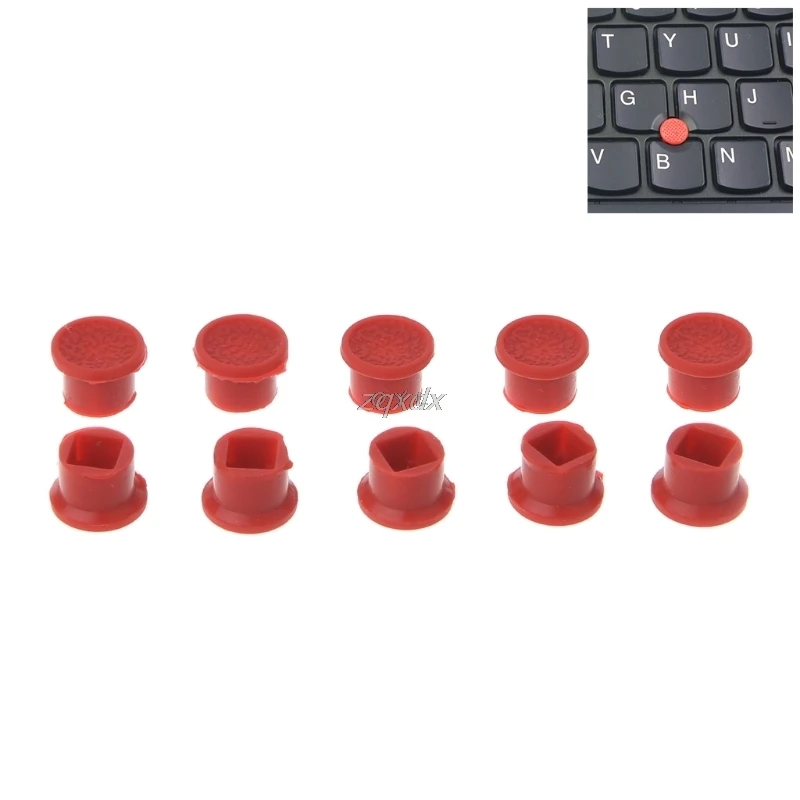 10Pcs Red Caps For Lenovo IBM Thinkpad Mouse Laptop Pointer TrackPoint Cap 2Type Z08 Drop ship