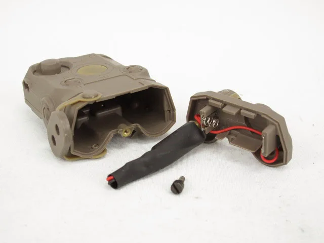 

AN/PEQ 15 Style Battery Case Box with Green Laser Tactical PEQ-15 Case Box New Version