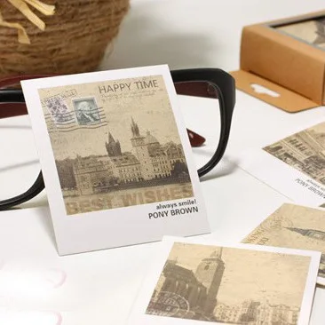 40 шт. набор винтажных мини-открыток поздравительные открытки благословения для