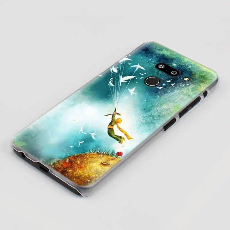 Маленький принц Роза чехол для телефона чехол для LG G7 G8 ThinQ G5 G6 V30 V40 V50 ThinQ Q6 Q7 жесткий чехол-накладка