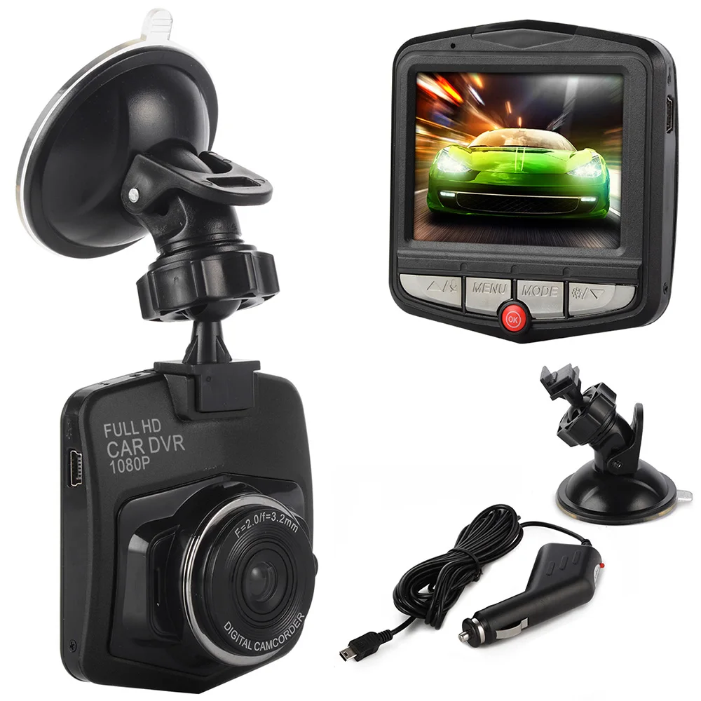 1080P Full HD Novatek GT300 Автомобильный видеорегистратор 170 градусов широкоугольный с