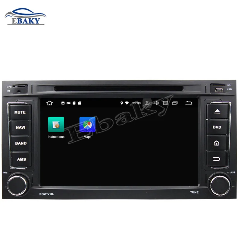 2din 4 Гб ОЗУ 64 ПЗУ Восьмиядерный Android 9 0 автомобильный DVD gps для VW TOUAREG 2002 2003 2004 2005 2006