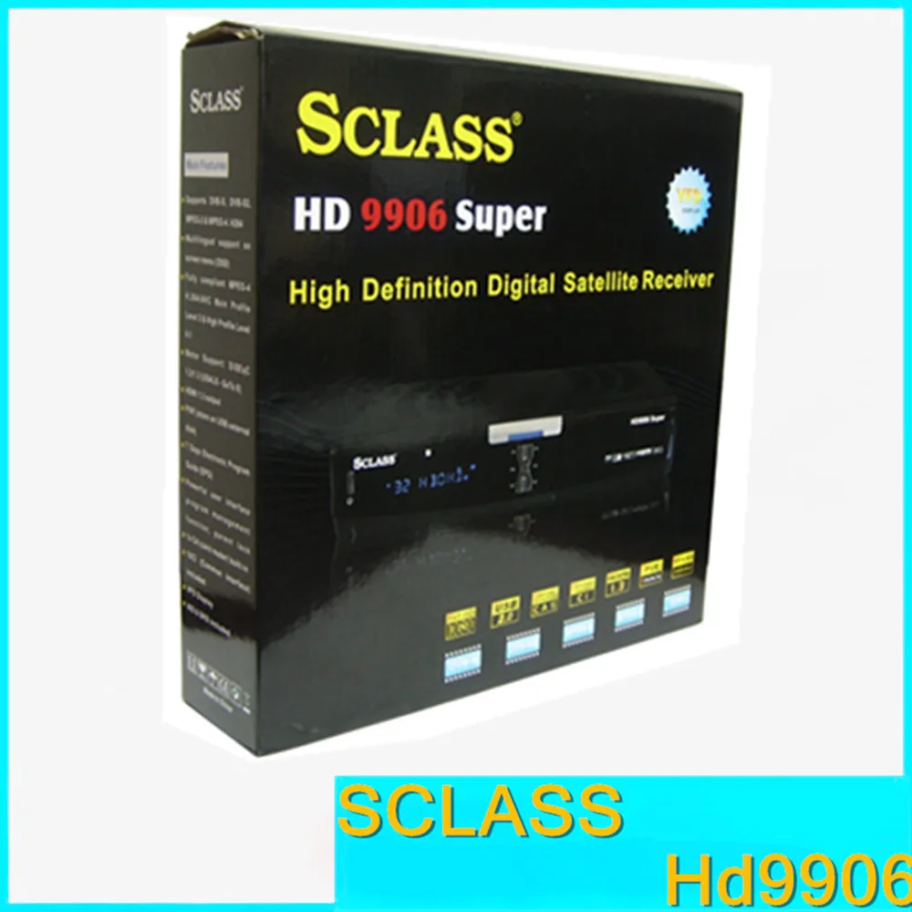 Самый дешевый HD приемник Sclass HD9906 спутниковый ресивер с поддержкой DVB-S2 и DVB-S USB Cccamd