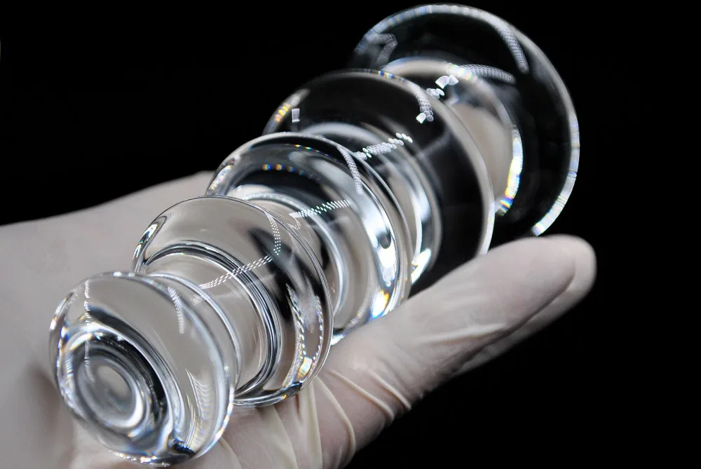 Анальный фаллоимитатор из пирекс стекла 50 65 мм|artificial penis|toys forglass anal dildo |