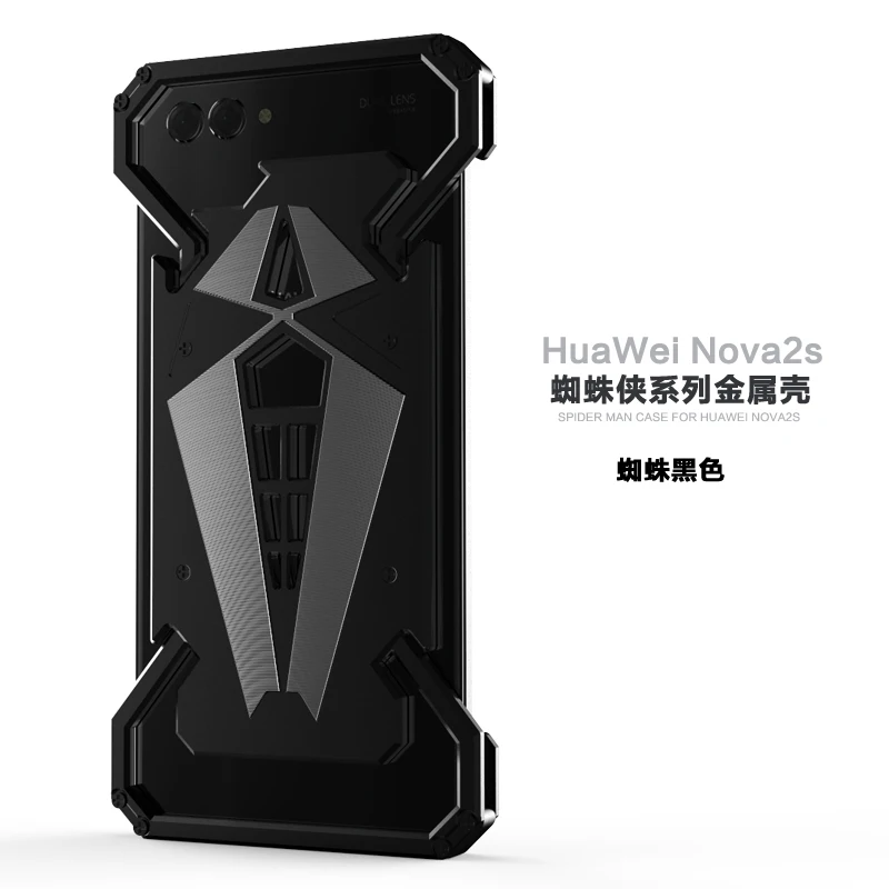 Металлический Чехол Super Hero для Huawei P30 Pro P20 Lite P10 P9 Plus Nova 5 5i 4 3 3i 3e 2 2S чехол с кольцом для телефона с изображением Человека-паука
