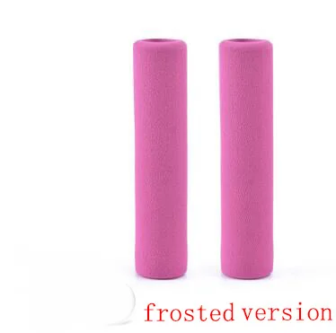 pink frosted Contador велосипедный держатель, светильник, нескользящий, супер мягкий, MTB руль, ультра-светильник, губчатый материал, высокая плотность, велосипедная ручка - Цвет: pink frosted