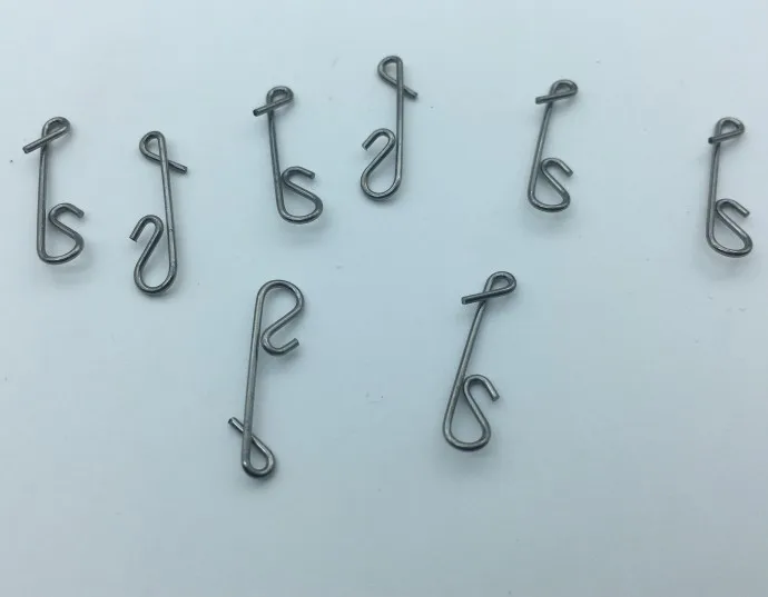 Rompin 50 шт./лот соединительные разъемы без косточек для рыболовной лески