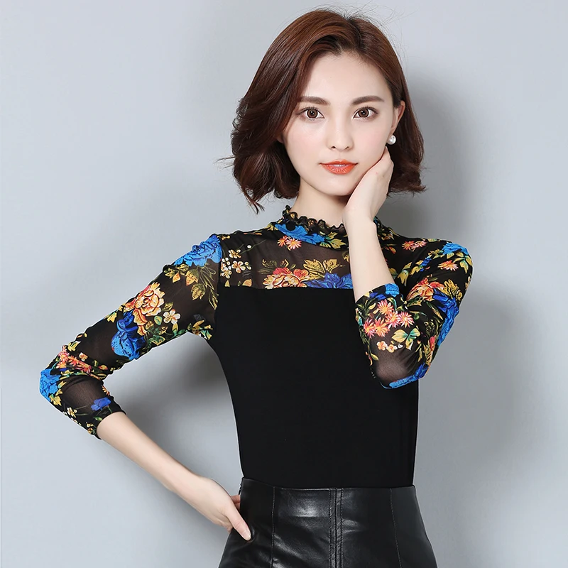 Новинка 2018 модная женская блузка на осень и зиму Женская Базовая рубашка в