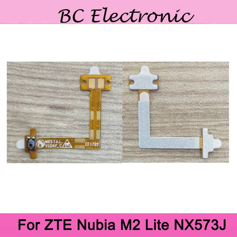 Новый оригинальный гибкий кабель питания и громкости для ZTE Nubia M2 Lite NX573J с кнопкой