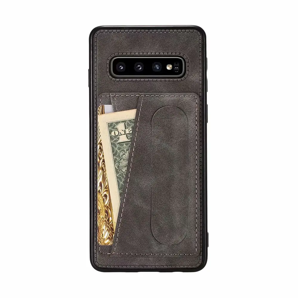 Чехол для Samsung Galaxy S10 Plus S10e Note 9 Жесткий Чехол-книжка из искусственной кожи