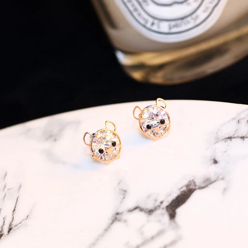 2019 Модные Разноцветные серьги с Микки-Маусом для женщин и девочек подарок на день