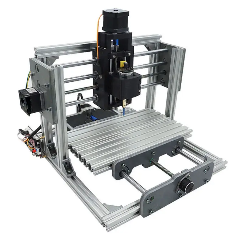 DANIU 1 шт 2417 мини 3-axIs DIY фрезерный станок с ЧПУ тяга гравировка резки фрезерный станок Настольный лазерный гравер машина 240x170x65 мм