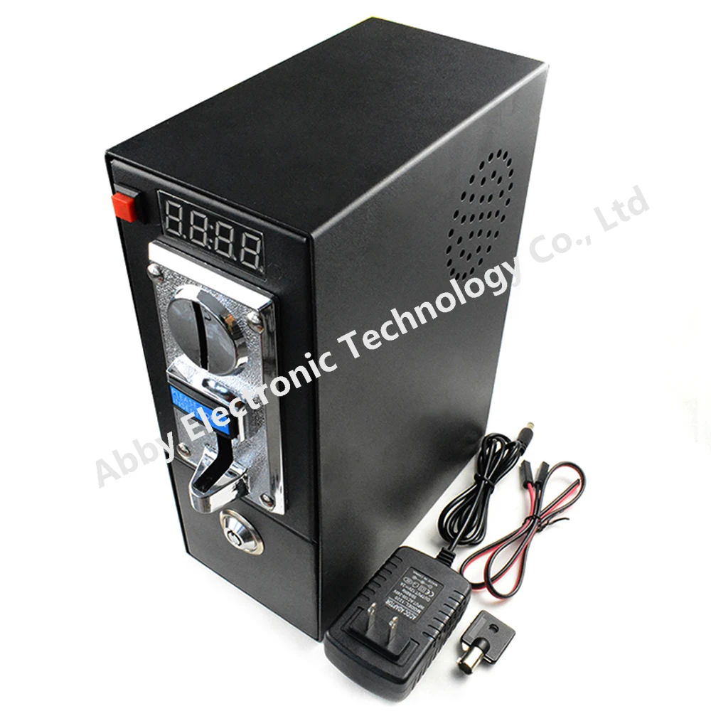 110V or 220V coin operated Timer Control Board Power Supply box with multi acceptor for washing machine massage chair TV | Спорт и