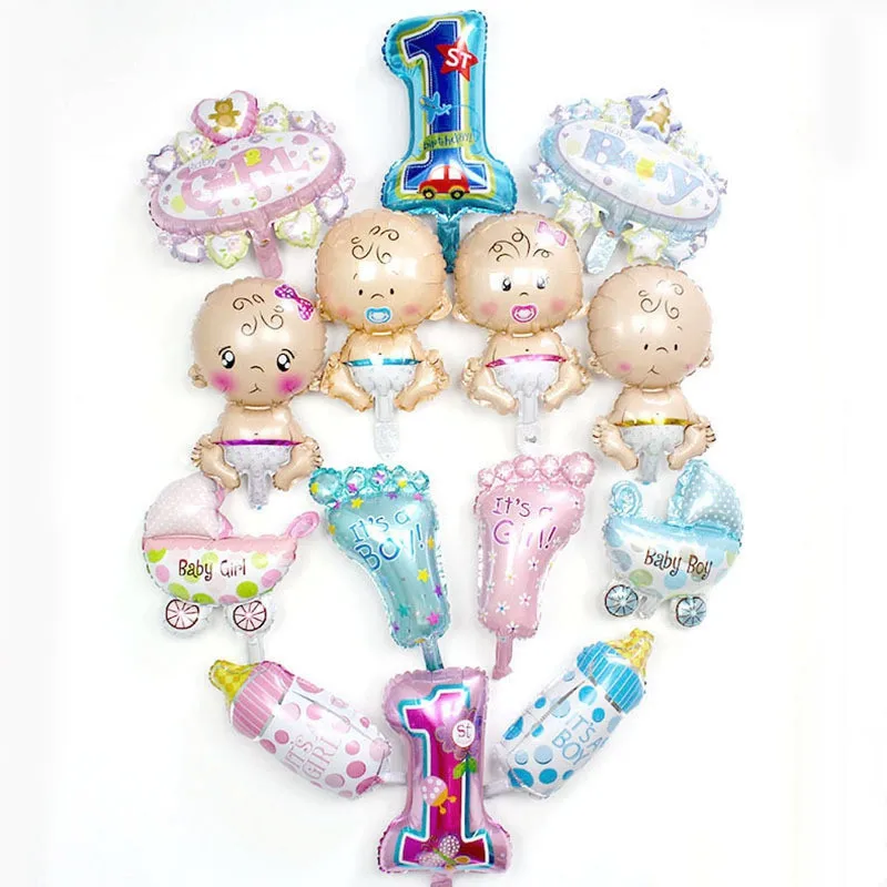 

1pcs Baby Shower 16inch Foil Balloons Its a Boy Girl Happy Birthday Decorations Party Supplies Gender Reveal