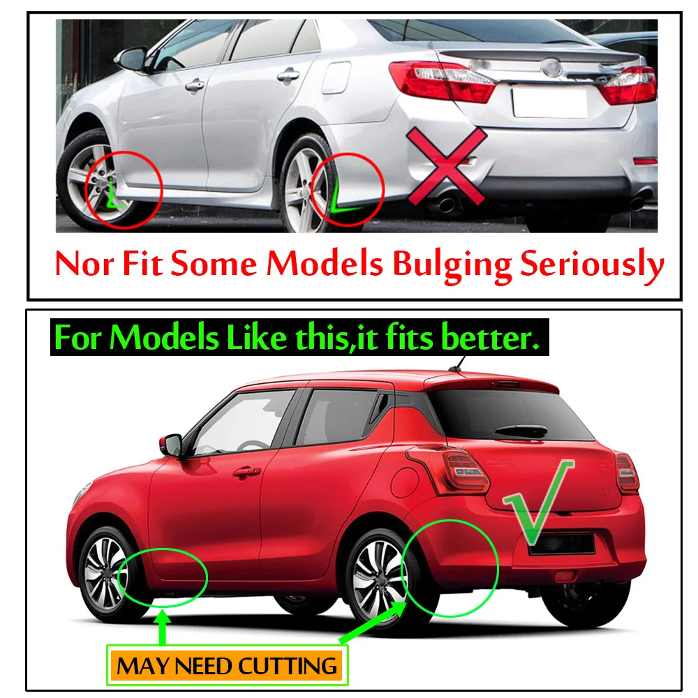 Комплект универсальных брызговиков брызговики для Suzuki Alto Vitara Ignis Swift SX4 Aerio Kei Daewoo