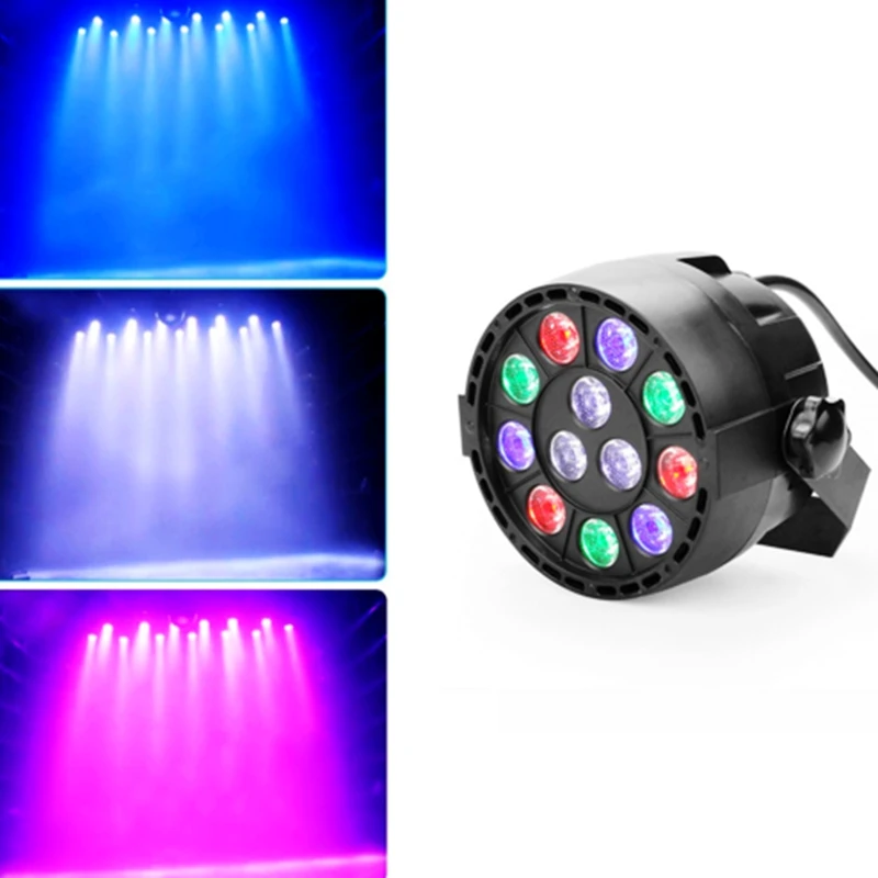 Профессиональный 12 18 36 54 светодиодный s DMX512 светодиодный сценический светильник s RGB Par Светильник сценического светильник влияние светодиодный плоский для DJ диско вечерние свадебные KTV