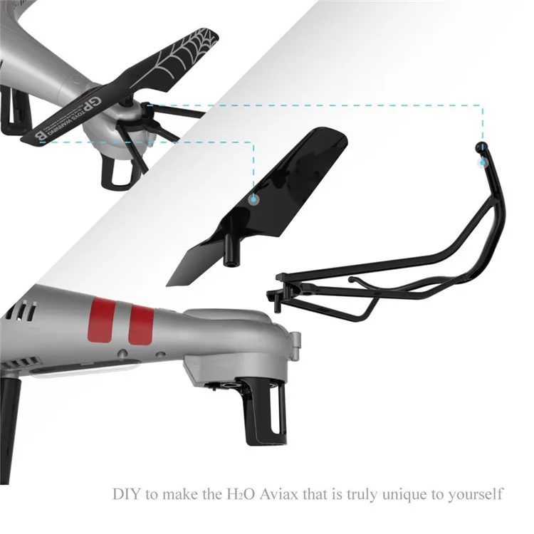 GPtoys H2o Водонепроницаемый мини-Дрон 2,4 ГГц 4CH RC вертолет 3D выворот 6-Axis Gyro Безголовый режим дистанционное управление Управление Квадрокоптер