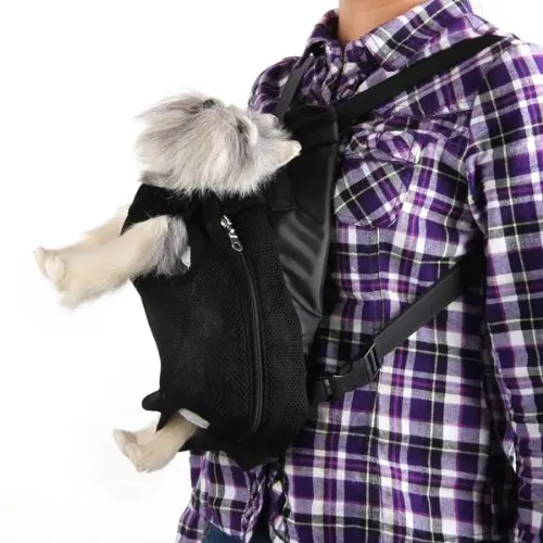 Популярная сумка-переноска LAVABILE для собак и кошек черного цвета размер S | Багаж