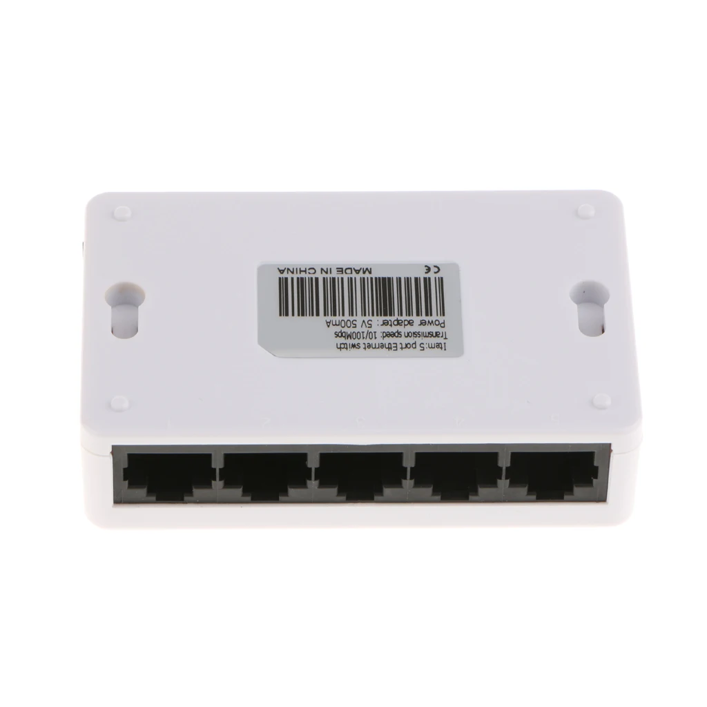 5-Порты и разъёмы коммутатор для высокоскоростной сети Ethernet 10/100 Мбит/с LAN гигабит Интернет RJ-45 выключатель Великобритания