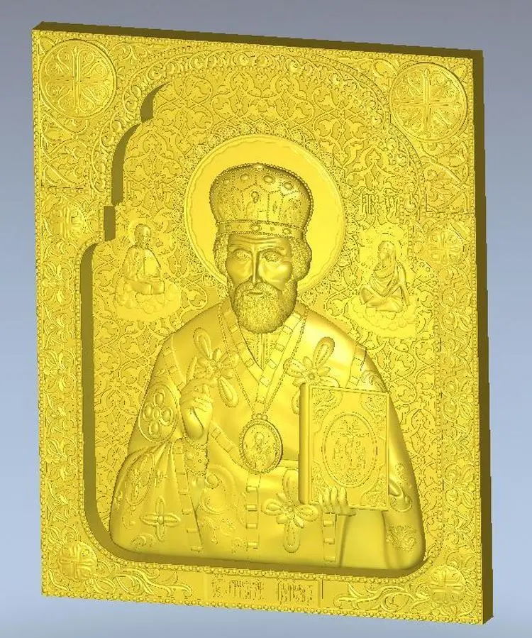 3d icona_sv_niвлия_7 модель рельеф для ЧПУ в формате STL|for cnc|3d model relief3d relief |