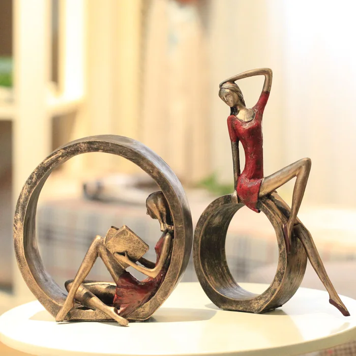 Украшения для дома в американском стиле абстрактные ретро украшения ремесла